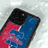 MLB Philadelphia Phillies Split iPhone 15 Pro Waterproof Case